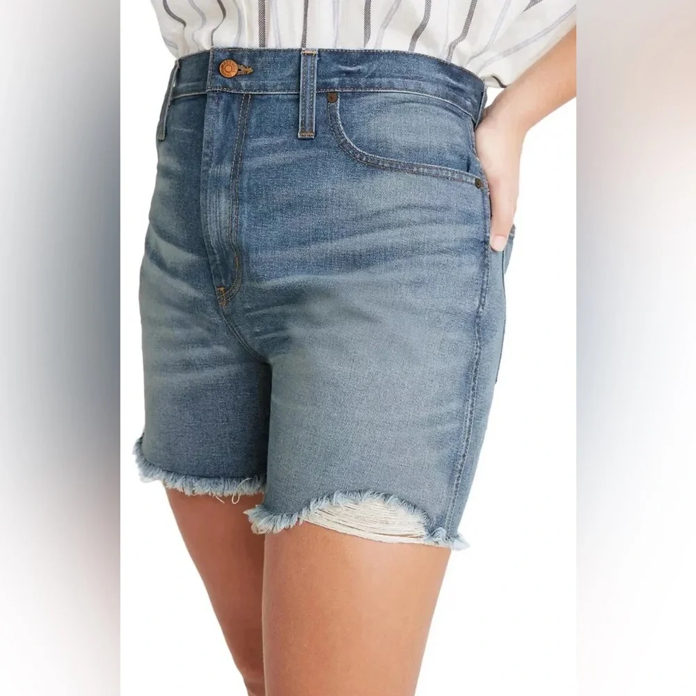 NWT Madewell Women's The Perfect Jean Denim Shorts - L4401 Size W33 - Picture 6 of 16